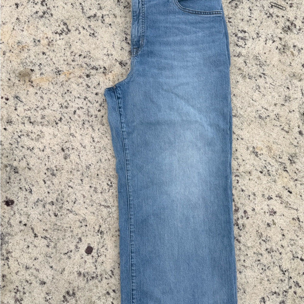 J. Crew Women's Light Blue Wide Leg Jeans